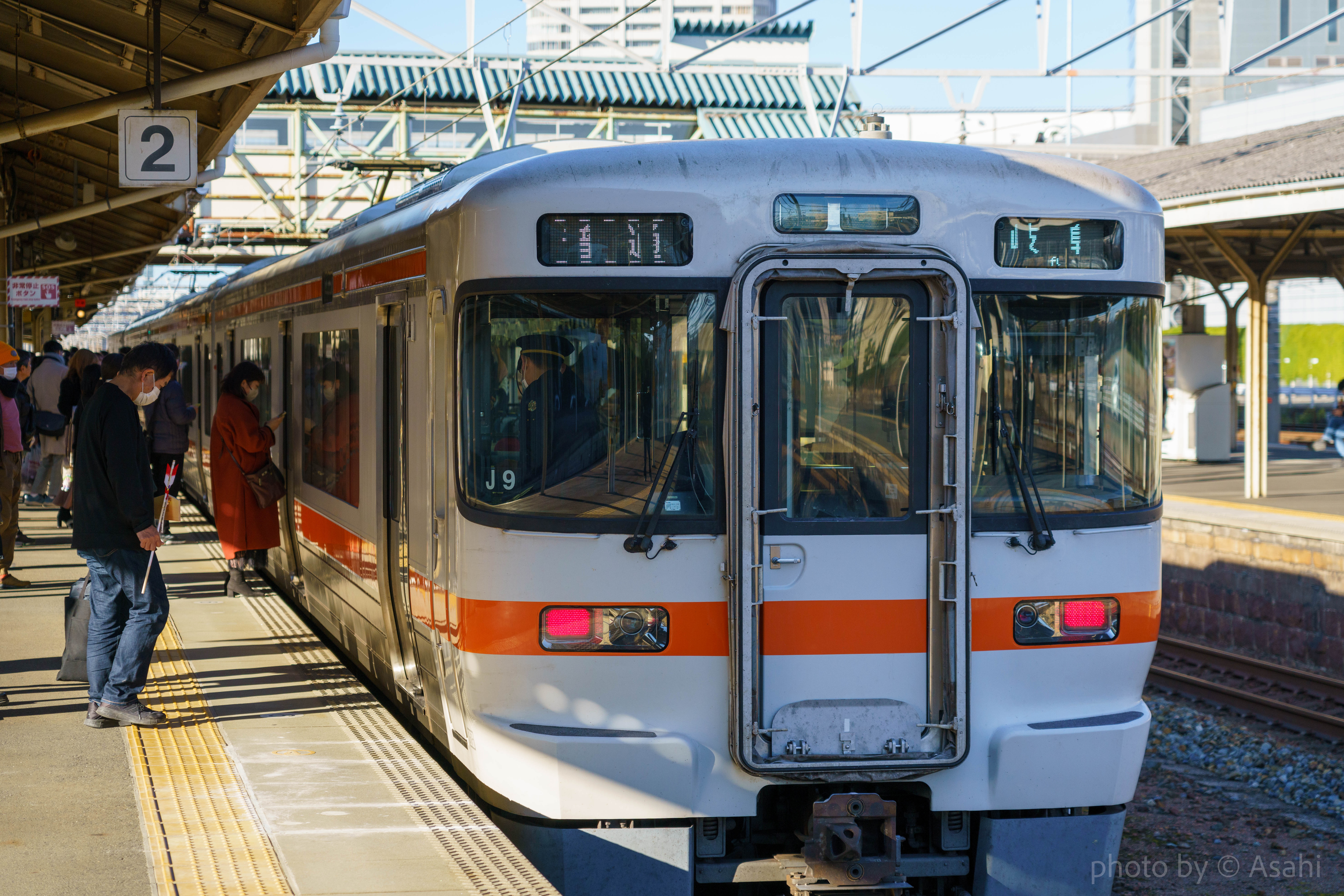 东海道线313系普通列车 岐阜方向（神宫站）